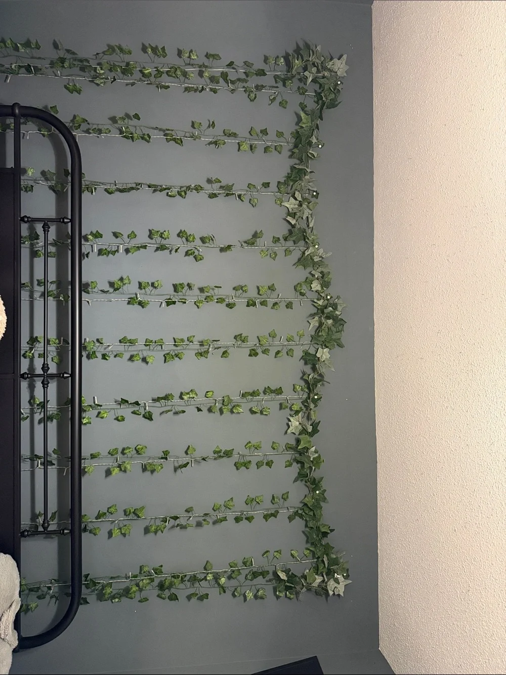 Warm White Ivy String Lights - Decorative Hanging Garland